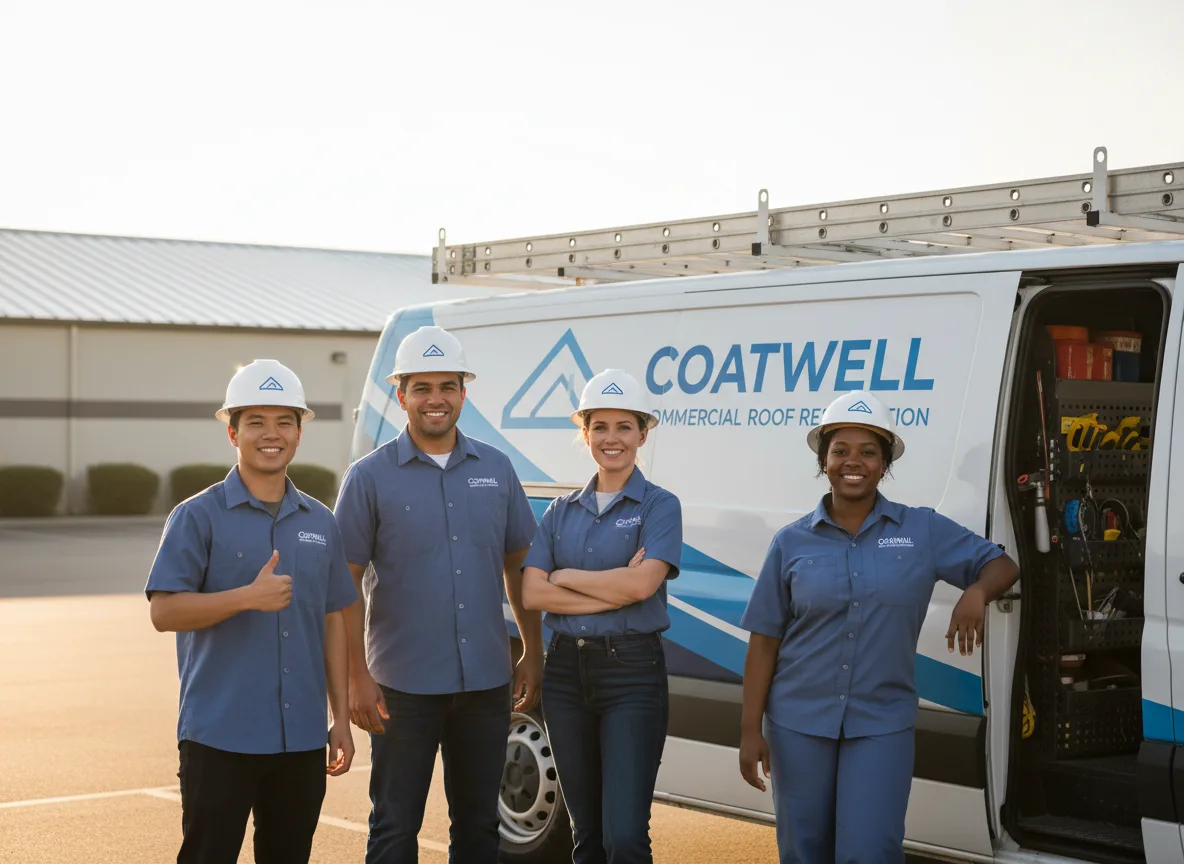 Commercial roof coating company in Rayle, GA
